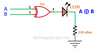 F4 3 XOR Connection