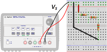 01 VDR Circuit Breadboard s