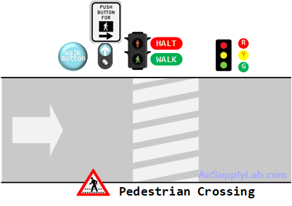 Ex PedestrianCrossingController