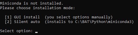 AirSupplyLabKit MinicondaInstallationMode